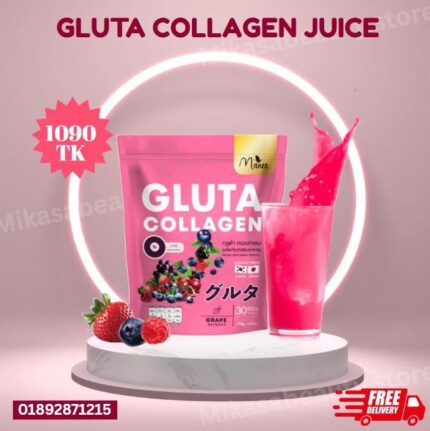 GLUTA COLLAGEN JUICE – Grape Flavour (30 Sachets)